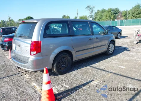 2016 Dodge Grand Caravan American Value Pkg from USA, damaged, VIN 2C4RDGBG1GR401667